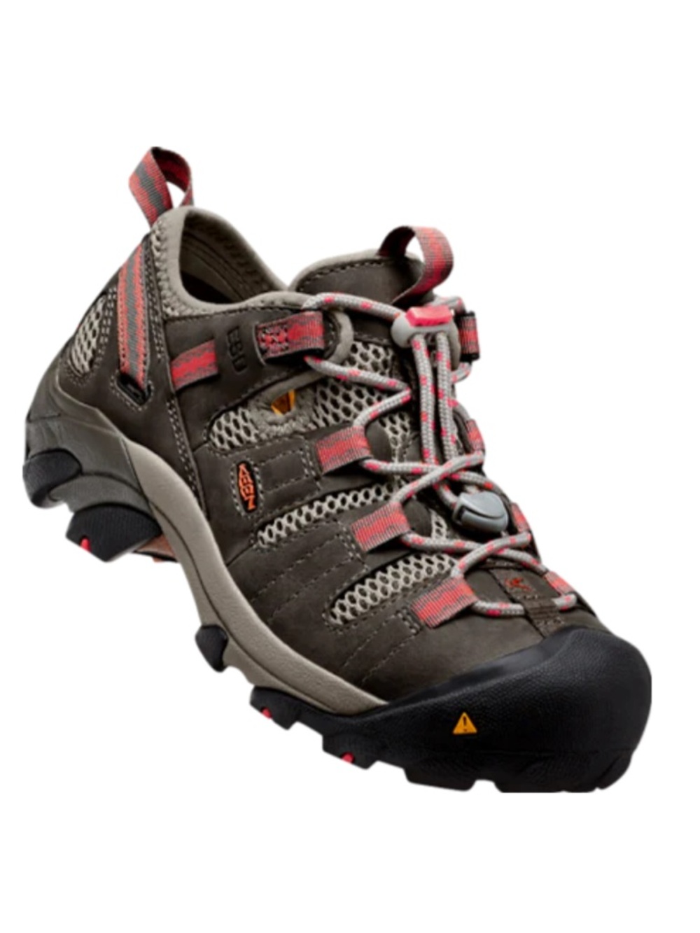 KEEN Utility Hiking shoes Atlanta Cool Low leather Soft Toe ESD Work womens 8.5